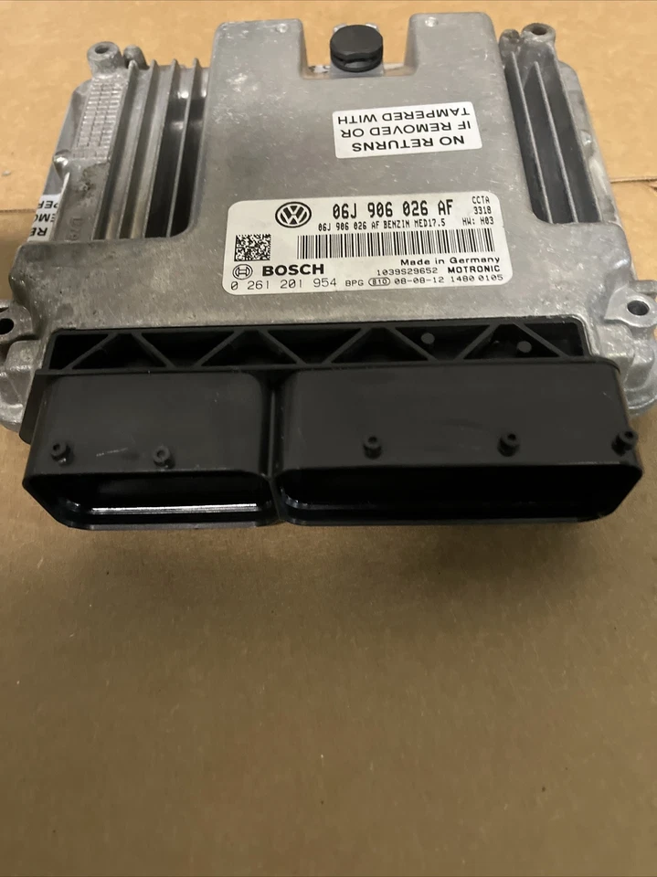 2009 VOLKSWAGEN CC 2.0L МЕХАНИЧЕСКАЯ КОРОБКА ПЕРЕДАЧ МОДУЛЬ 06J906026AF - Изображение 3 из 4