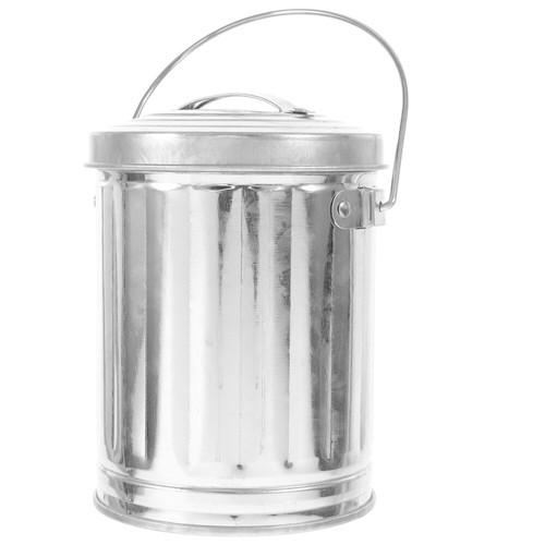 Mini Bucket Office Small Garbage Can Trash Bin Bathroom Container