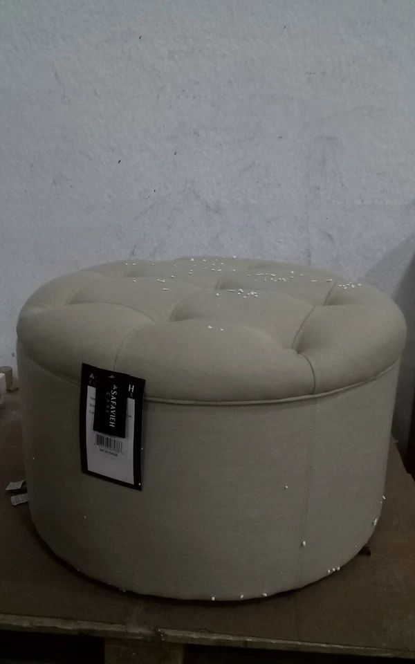 Safavieh TANISHA SHOE OTTOMAN, Reduced Price 2172726028 MCR1005A - Image 4 of 4