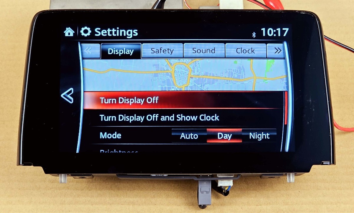 カーナビ K123611J0 Mazda CX-5 2017-2018 GPS Navigation Display Touch Screen