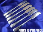 GORHAM GREENBRIER STERLING SILVER BUTTER KNIFE FLAT PADDLE - VERY GOOD CONDITION