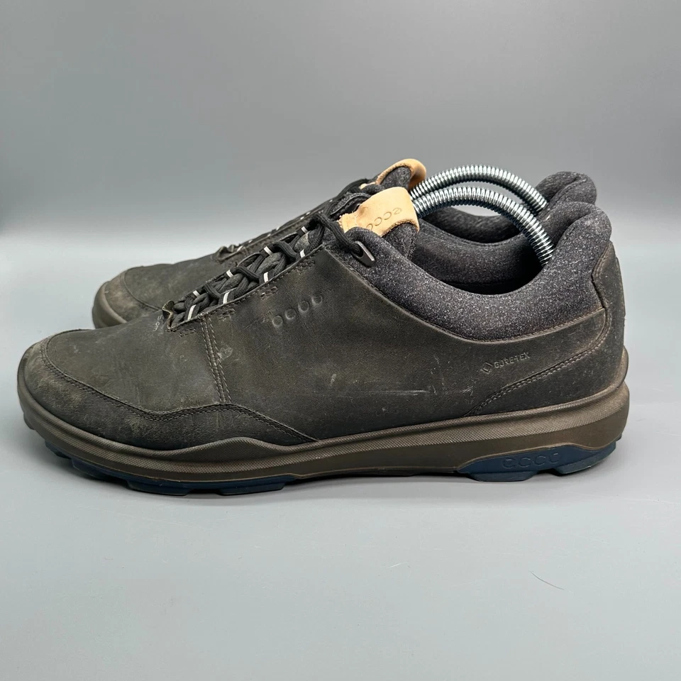 Мужские кожаные туфли для гольфа ECCO Biom Gore Tex Yak 9,5 на шнуровке с круглым носком - Изображение 4 из 4