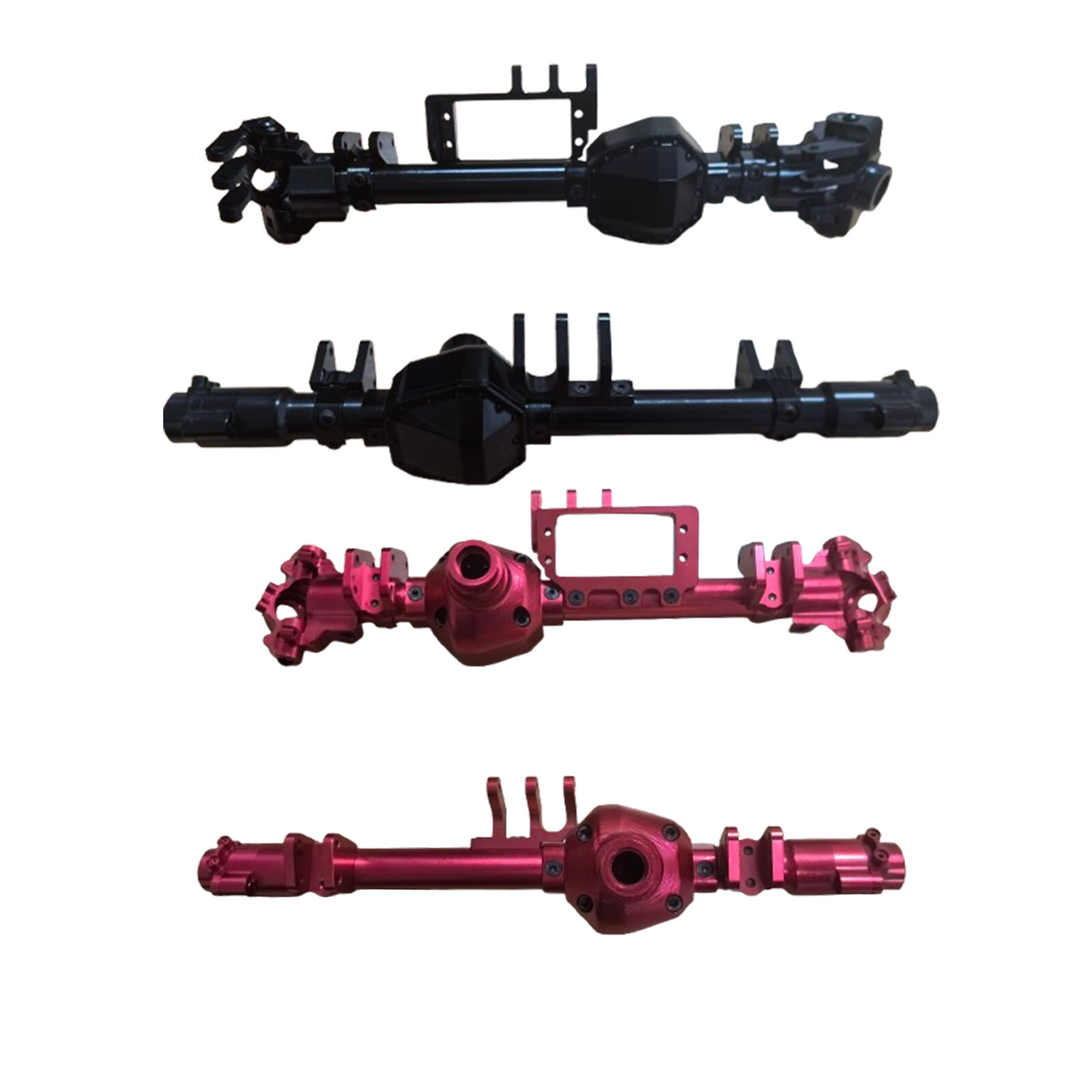 for Axial RBX10 Ryft 1/10 RC Crawler Car Al Metal Upgrade Parts Front Rear Axle