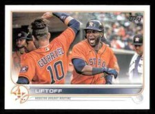 2022 Topps Lift Off Astros Yuli Gurriel/Yordan Alvarez #110