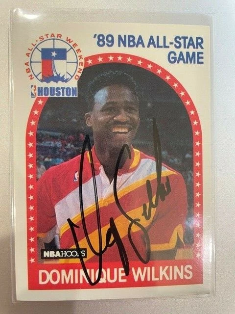 Aros de la NBA 1989 autógrafos auténticos elige al jugador Magic Pippen Malone Miller Webb+ Foto 4 de 4