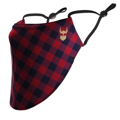 Beard Defender Face Mask for Men by The Beard Struggle - Adjustable Beard Mask