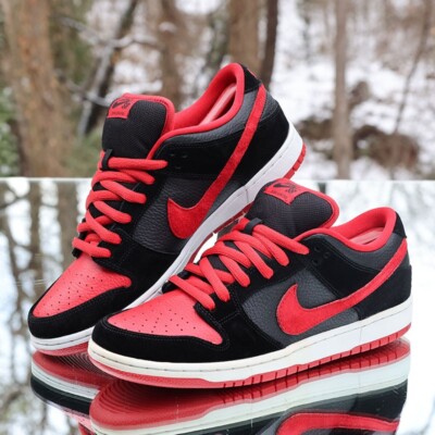 Nike Dunk Low Pro SB JPack Bred Men's Size 10 Custom 304292-039