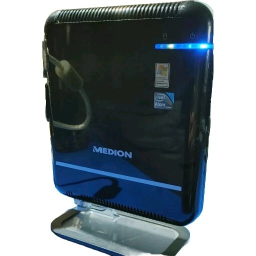 Medion Akoya Mini E2076 D mit Tastatur und Kabeln - Bild 2 von 4