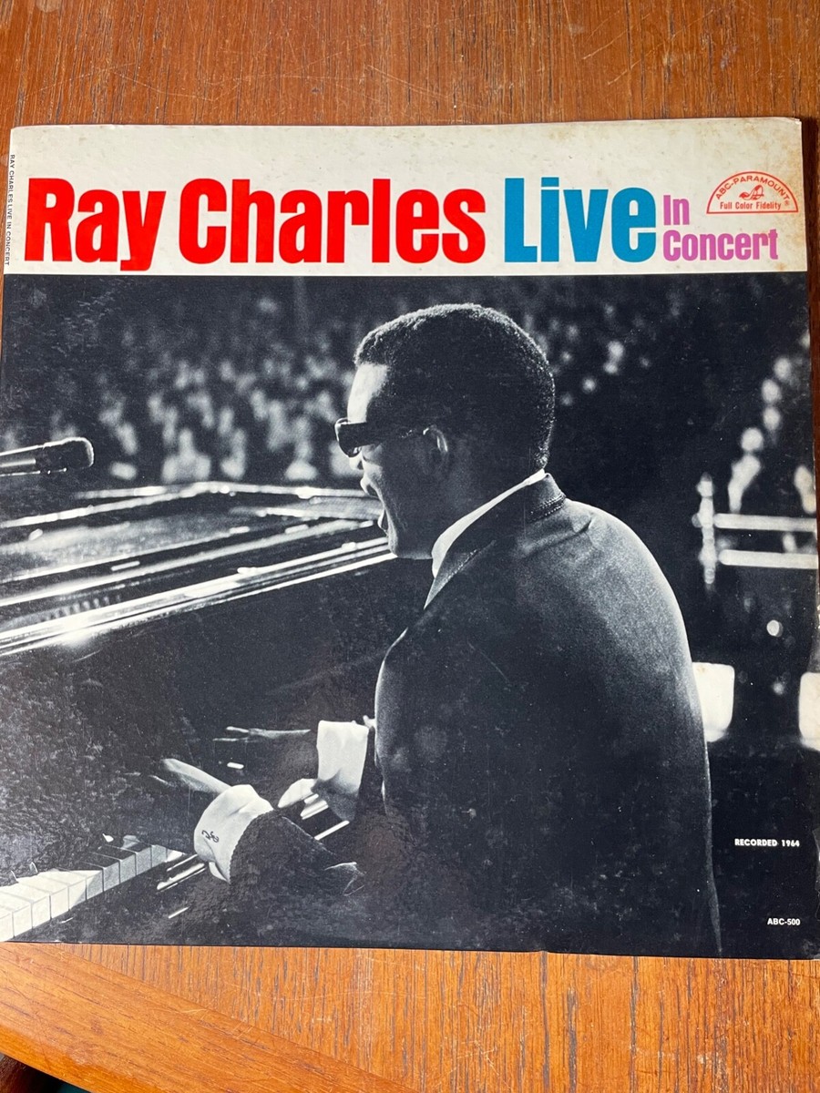 Ray Charles Live In Concert 1965 ABC-500 Stereo Funk / Soul, Blues