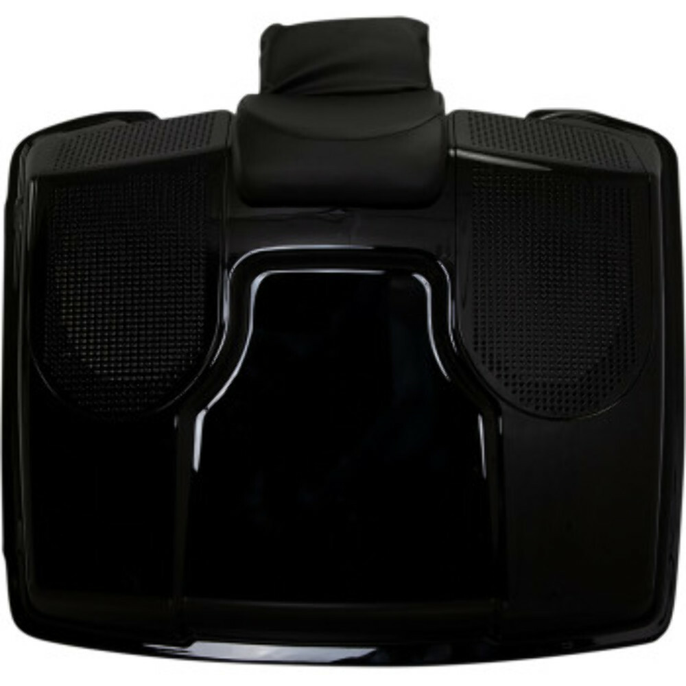 Saddle Tramp Tour Pack TourPak Lid Speakers Vivid Black
