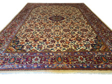 Königlicher Feiner Handgeknüpfter Palast Perser Orientteppich Sarough 400x295cm