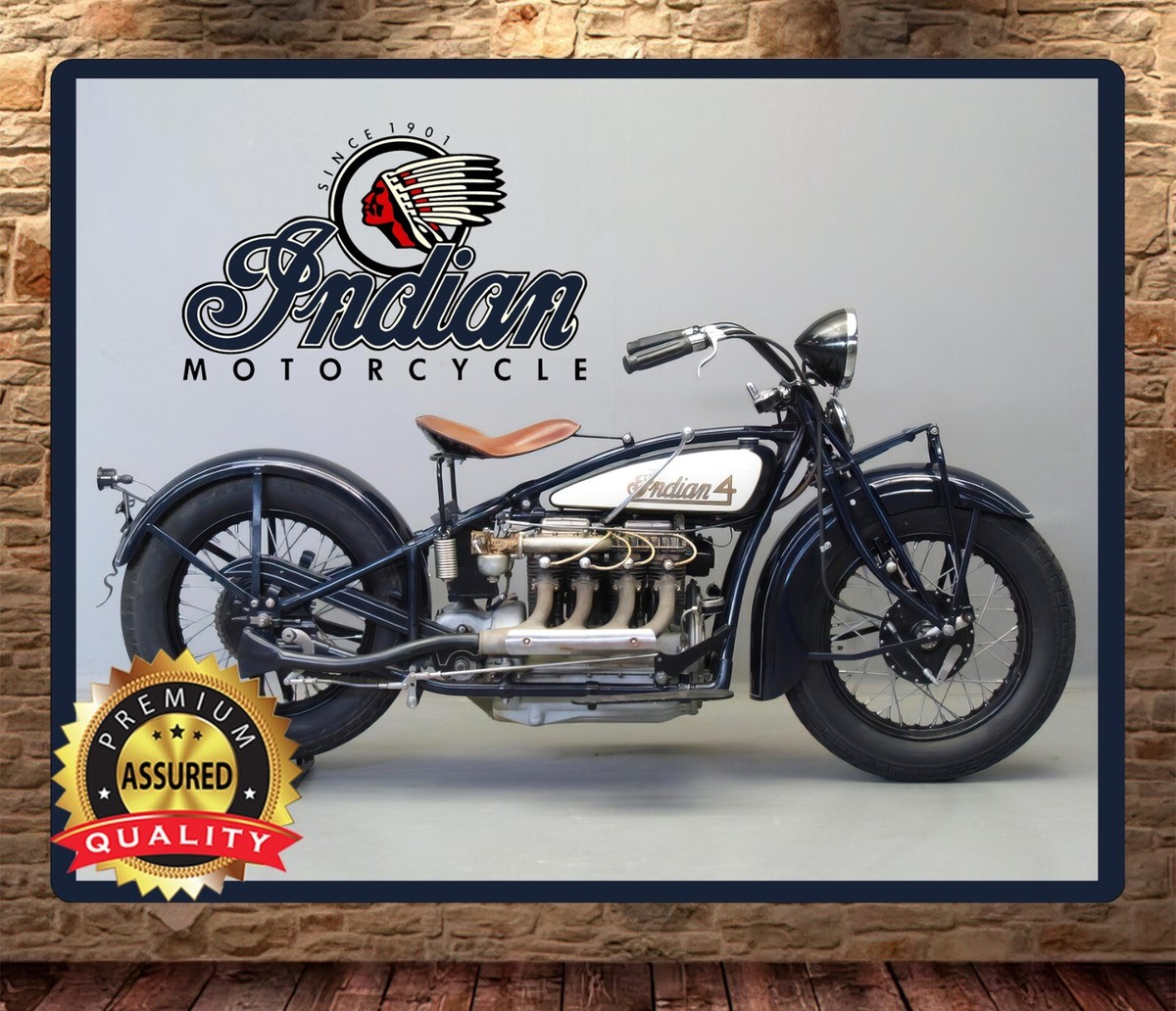 Indian Motorcycles - 1931 - 402 -Vintage - Metal Sign 11 x 14 | eBay