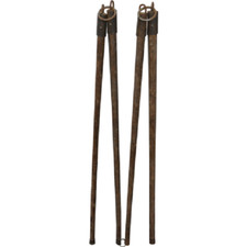 Vintage Swedish Military Wooden Hanger