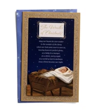 DaySpring 24 inspirational Christmas cards with envelope “The wonder of Christ.”