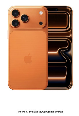 Apple iPhone 17 Pro Max 512GB Orange Unlocked Neu LESEN SIE DIE BESCHREIBUNG