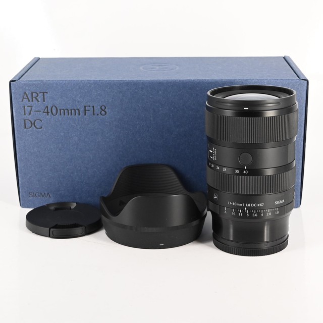 Sigma 17-40mm f1.8 DC Art 025 Lens for Panasonic/Leica L-mount #658