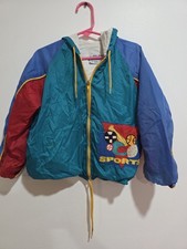 Vintage 90s Windbreaker - Childrens Size 5, Sports