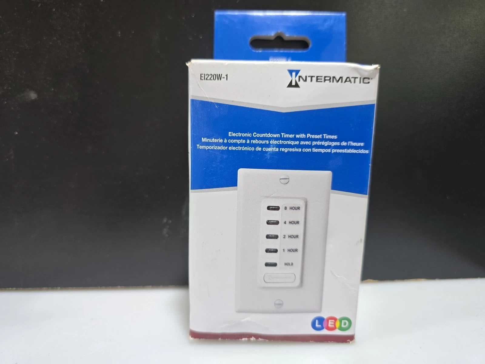 Intermatic Ei220w Electronic Timer, 1-2-4-8-Hr