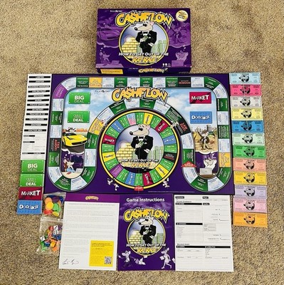 Cashflow Board Game How To Get Out of the Rat Race by Robert