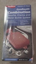 1998 Nos Latex Free Faultless Combination Douche Enema And Water Bottle System