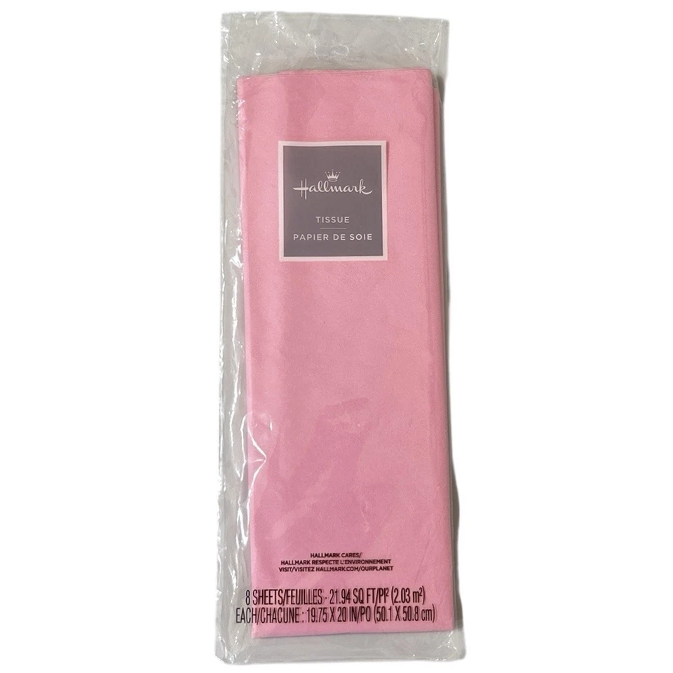 10 Hallmark Tissue Papers, Dimensions: 19.75" W x 20" H - Image 2 of 4