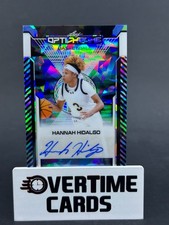 2025 Leaf Optichrome Hannah Hidalgo Purple Crystal Autograph /7