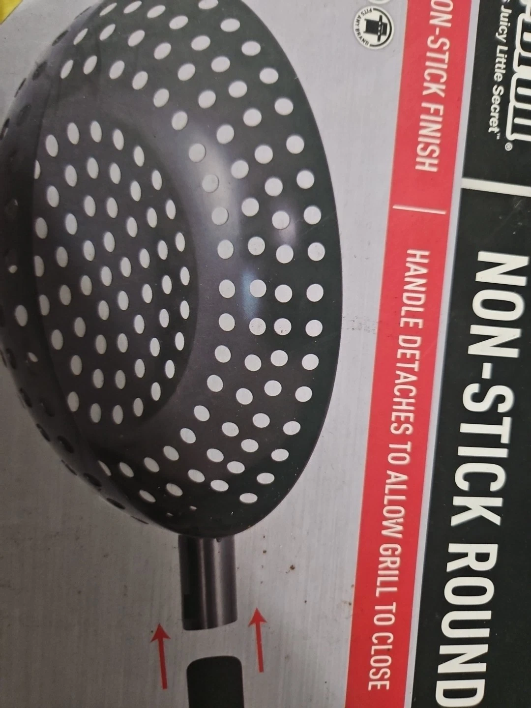 CHAR-BROIL NON-STICK ROUND GRILL PAN *NEW*