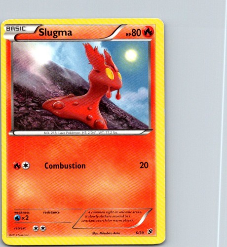 Slugma 6/39 Kalos Starter Set Pokemon TCG MP