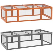 Kleintierstall Zwergkaninchenstall mit Freilaufgehege Kleintierkäfig