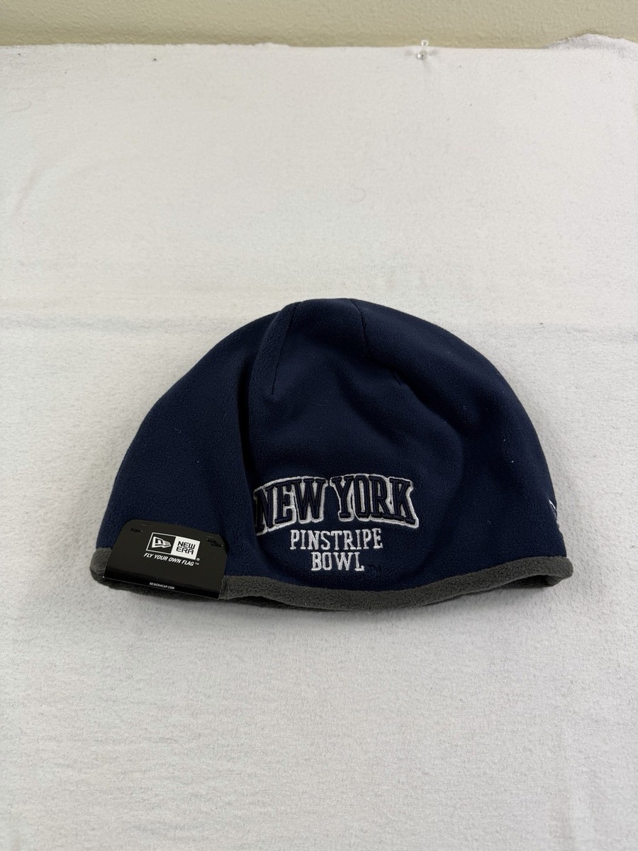 NWT New Era New York Yankees Beanie MLB Blue Fleece Skully Cap Hat