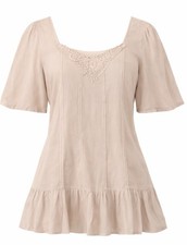 #Womens Blush Ruffle dress– Size 8 (S) - Very Good Condition (No Tags)