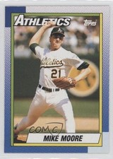 1990 O-Pee-Chee Mike Moore #175 fm0