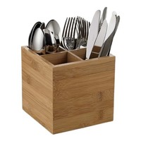 Besteckhalter Yulin WüRfel Aus Bambus 15X15 Cm Leone | Buffet Hotel B&B