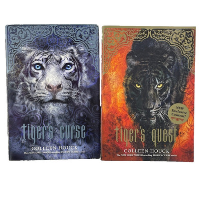 Tiger's Curse + Tiger's Quest by Colleen Houck - Splinter 2011 - TPB Lot