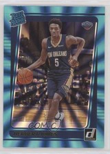 2021-22 Panini Donruss Rated Rookie Holo Teal Laser Herbert Jones #207 fm0