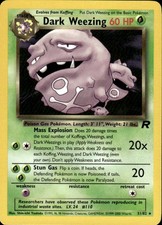 Dark Weezing #31 Prices | Pokemon Team Rocket | Pokemon Cards