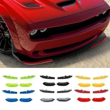 Front Bumper Lip Splitter Protector Cover Accessories for Dodge Challenger 2015+