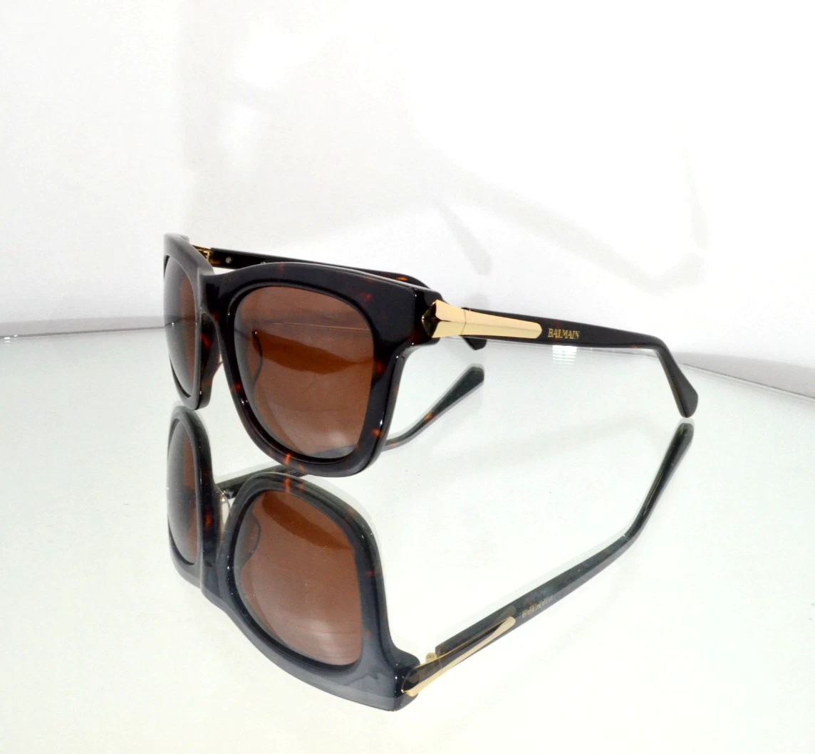 Balmain Gold Sunglasses for Women for sale | eBay display picture 3
