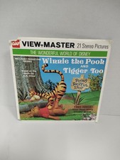 Disney's Winnie the Pooh and The Tigger Too 3d View-Master 3 Reel Packet - Color