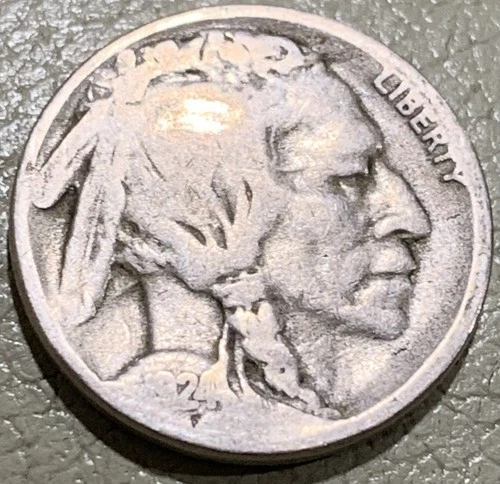 1924s Buffalo nickel, nice original GOOD Condition Coin
