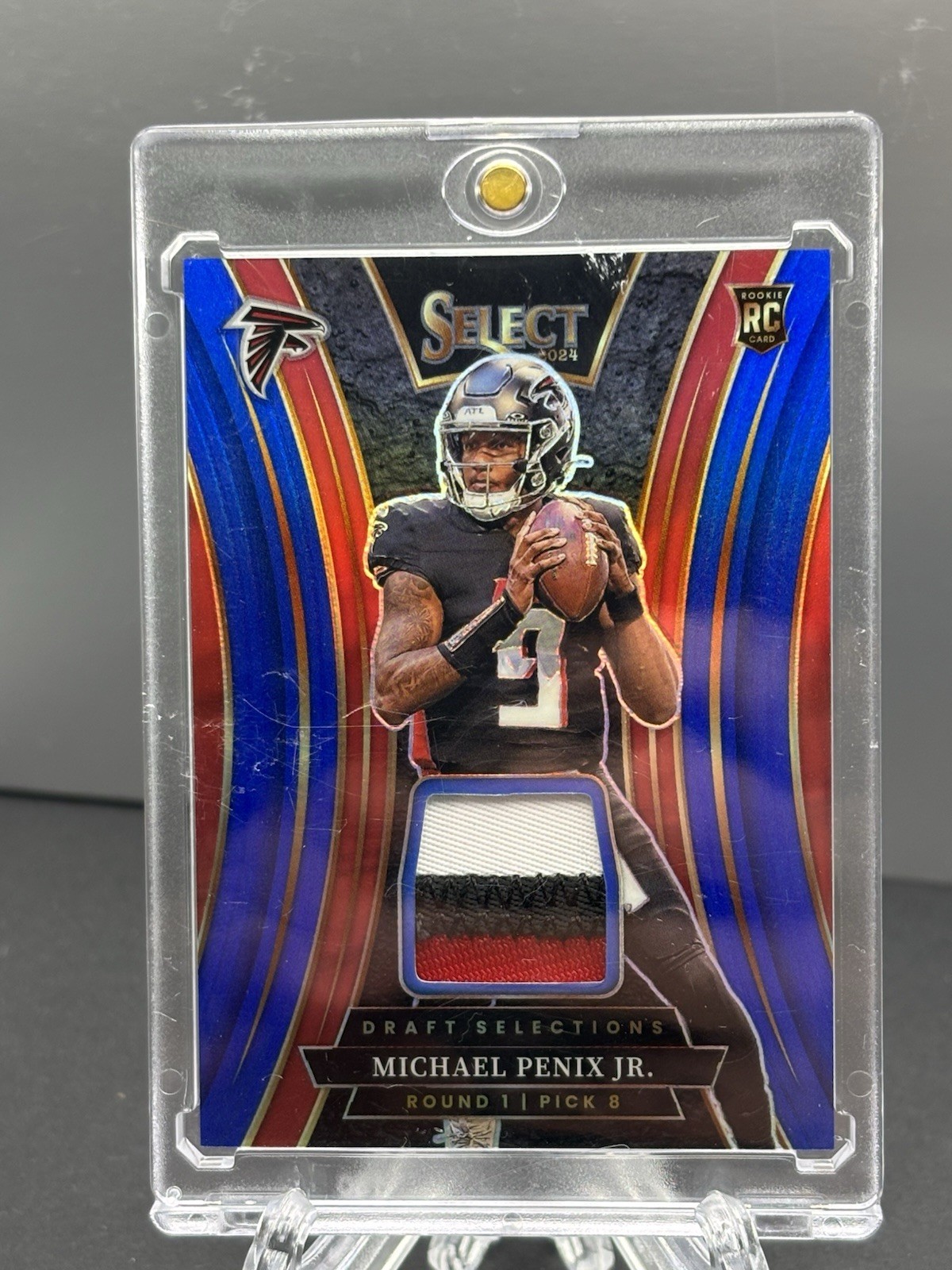 Michael Penix Panini Select Draft Selections Memorabilia #DSMMPJ Blue