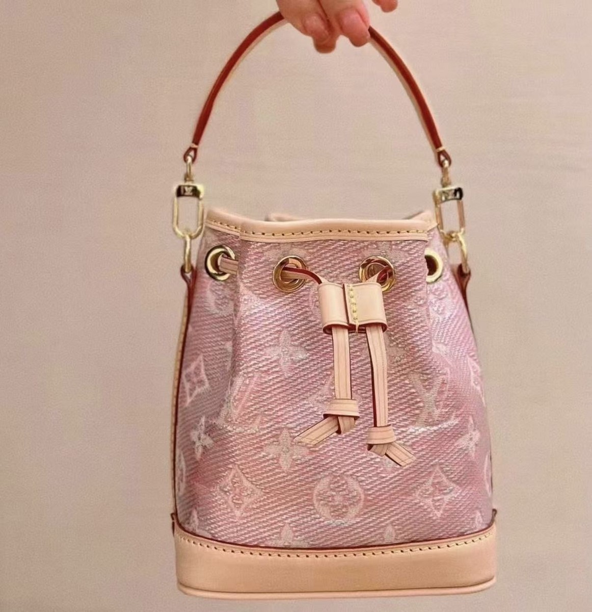 LOUIS VUITTON Nano Noe Crossbody Shoulder Bag M82427 Monogram
