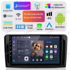 DAB+ Android14 F&uuml;r Mercedes ML/GL Klasse W164 X164 Autoradio 6G+128G CarPlay GPS