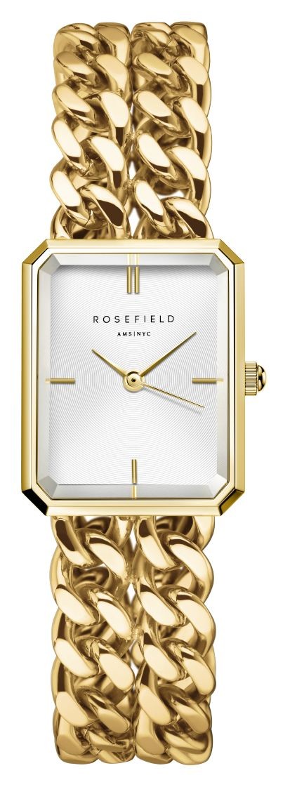 Rosefield Studio Edition - Double Chain (19.5mm) White Sunray Dial / SWGSG-O76