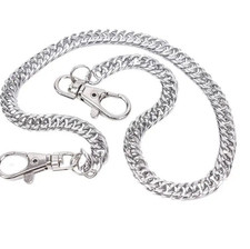 Heavy Duty Punk Wallet Chain 20" Stainless Steel Jean Key Chain for Men Women