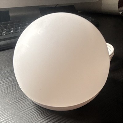 Amazon Echo Glow Smart Speaker, White Sphere, USB, Alexa Compatible, Illuminated