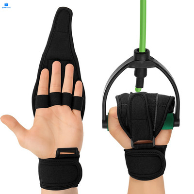 FDFuZhao Stroke Hand Rehabilitation Glove, Finger Splint for Anti-Spasticity... 