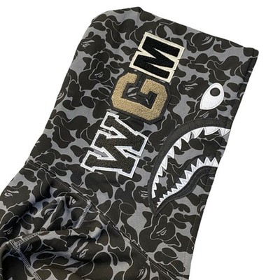 BAPE x Dover Street Market Special Camo Full Zip Hoodie Black | A