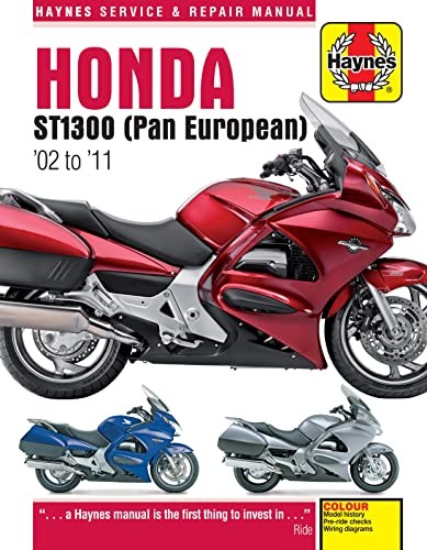 Matthew Coombs - Honda ST1300 Pan European 02 - 11 - Paperback - G245Z-image