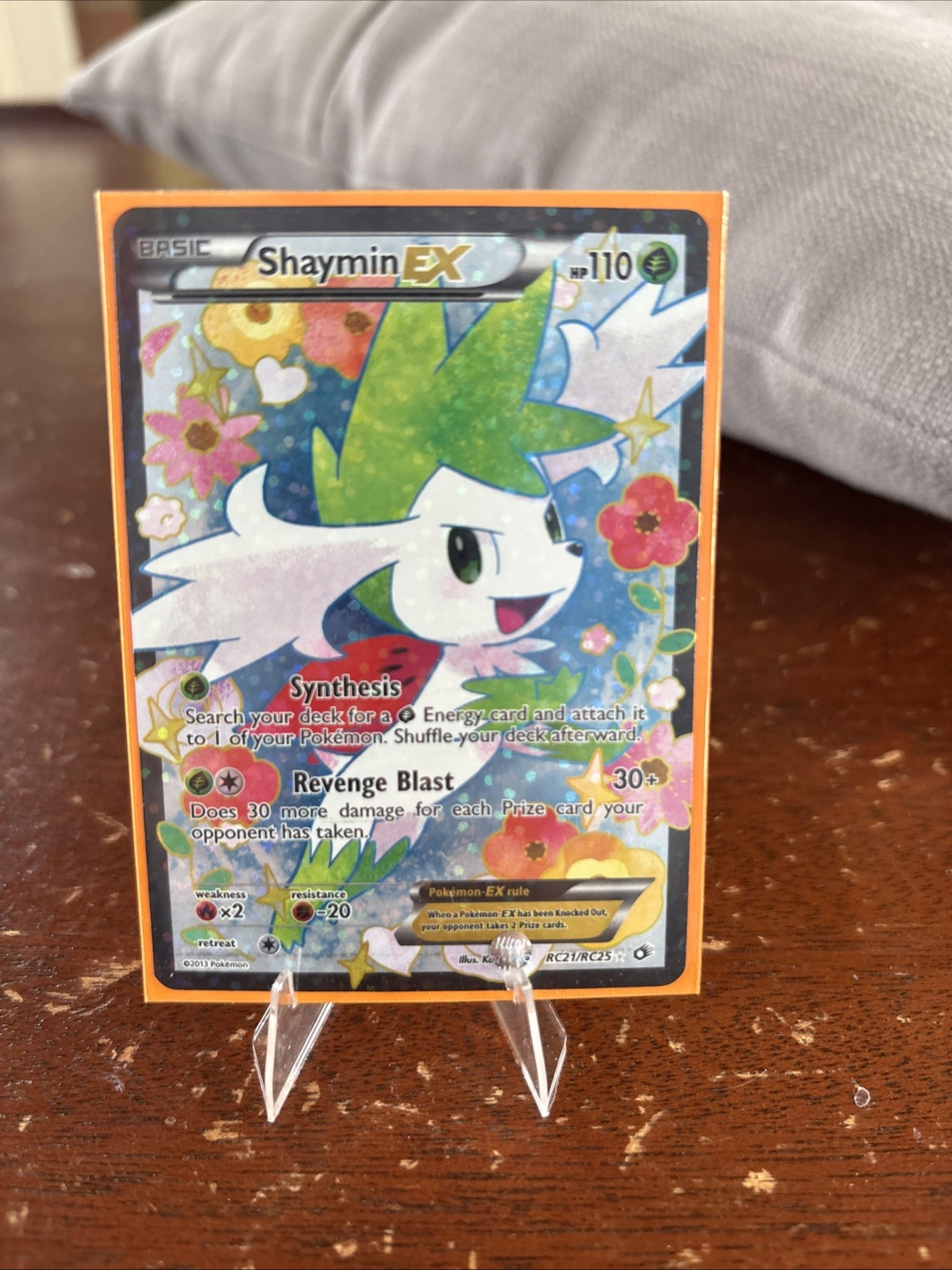 Shaymin EX (Full Art) RC21/RC25 Legendary Treasures: Radiant Collection Holo